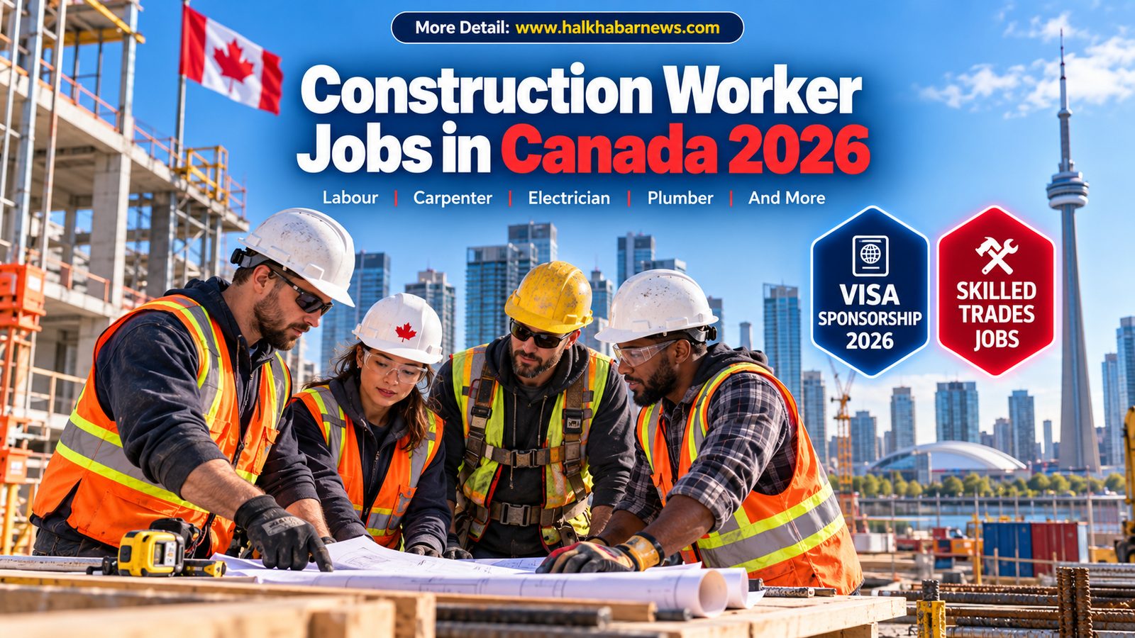Construction Worker Jobs Canada 2026